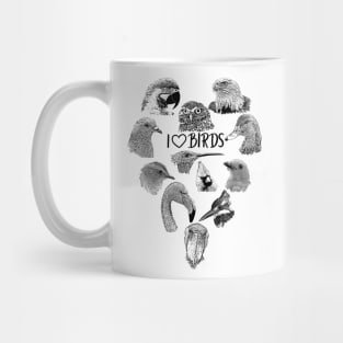 Birding - I love Birds Mug